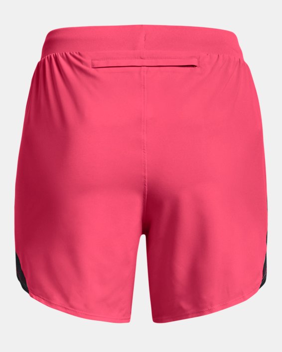 Women's UA Fly-By Elite 5'' Shorts, Pink, pdpMainDesktop image number 8